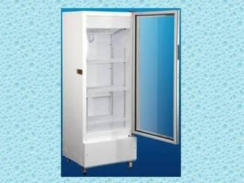 Blower Temperature: +2⁰C to +8⁰C Door: Tempered heated glass door with aluminium frame Power Source: 220-230V/ single phase/ 50Hz Thermostat: