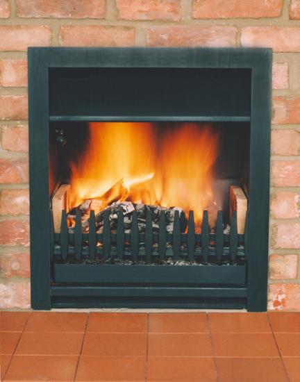 built-in open convector fires The Cleanline fire is available in 3 standard sizes with the choice of black or satin stainless steel firebars.