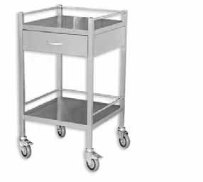 Also available are specifically manufactured trolleys for use individually with our steriliser range. The simple and modern design allows for neat organisation and maximum practicality for the user.