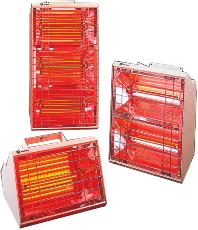 INFRARED HEATING FOR PEOPLE CERAMIC LONG WAVE INFRARED GENERATORS These models are suitable for the heating of people in houses, workshops or offices.