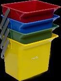 bucket for above the floor areas Compatible: Greyline & Greenline