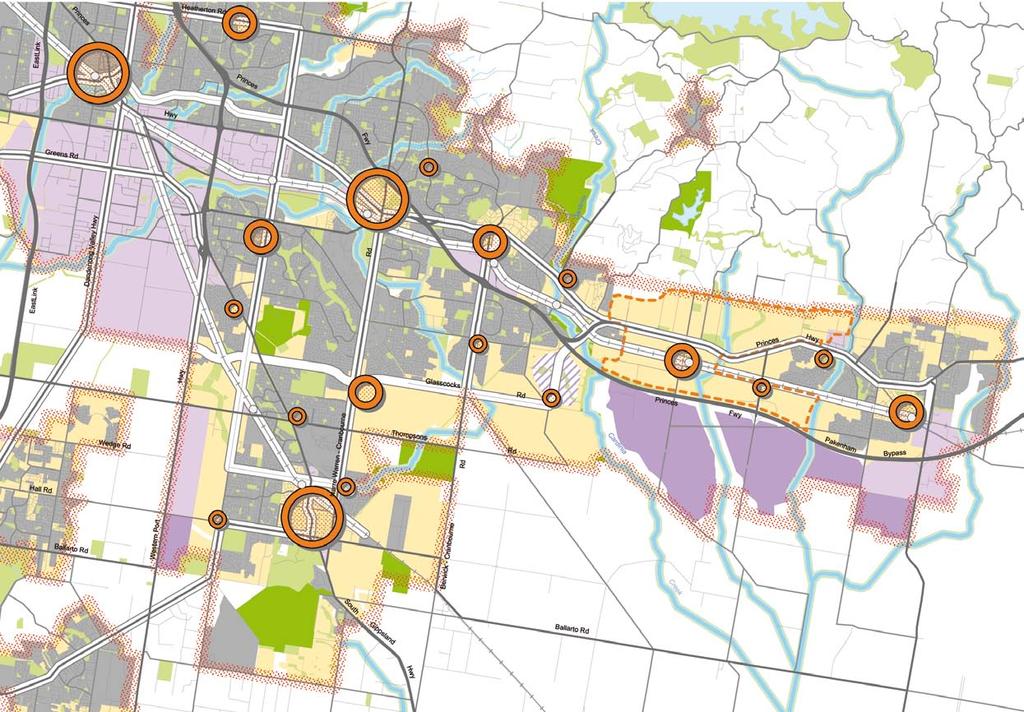 CASEY- CARDINIA growth area plan casey cardinia s many natural features, including streams and creeks and the dandenong ranges foothills, provide an attractive setting for future growth
