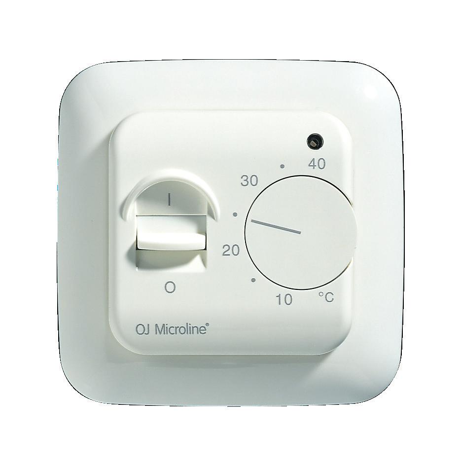 Controls for Underfloor Heating ATC Electronic Thermostat OTN-1991H11 The OTN electronic thermostat provides on/off control up to 3600W, 16A.