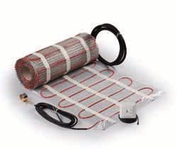 ThinKit Ideal for small and cramped areas Cable must always be laid on top of a fire proof material Round cable does not twist when fastened Installations must always be covered with levelling