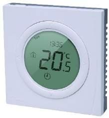Programmable Controls Danfoss WT-P The Danfoss WT-P is a programmable room thermostat suitable for the control of water-based floor heating systems.