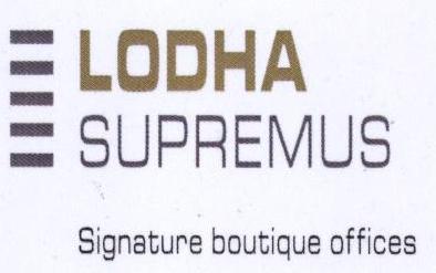 1859934 08/09/2009 LODHA DEVELOPERS LIMITED trading as LODHA DEVELOPERS LIMITED 216, SHAH AND NAHAR, DR.