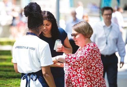 Sharing the results of our Local Charter, delivered in partnership with local communities: 16,600 Londoners benefited from our community programme in 2016, including apprentices, jobseekers and