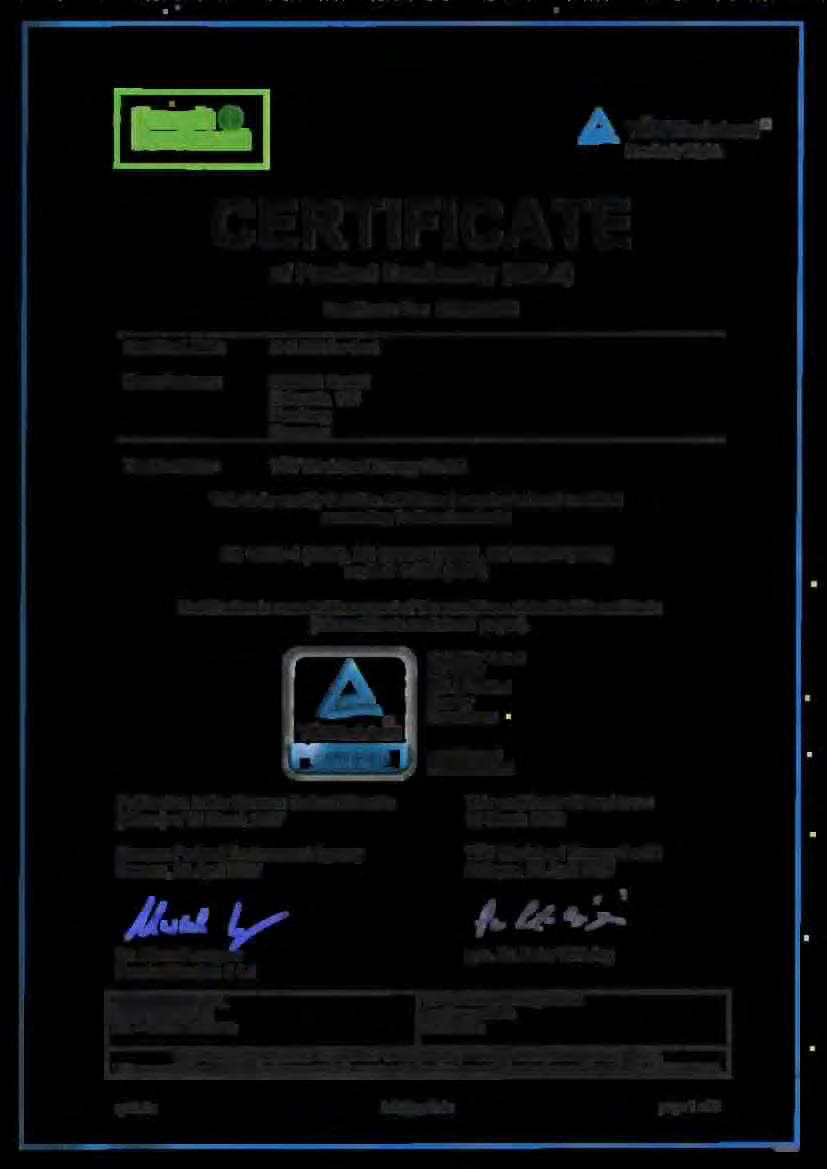 14181 (2014) Certification is awarded in respect of the conditions stated in this ceriificate (this certificate contains 6 pages). Suitability Tested EN 15267 QALI Certified F]egular Surveillance www.