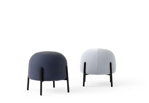 inhabit. Wherever it is needed, The Sally stool functions as an informal, yet practical seat.