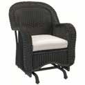 Classic Wicker incorporates generous proportions in its high back and wide arms, woven
