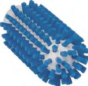 4 63 Hard 2,Polyester,Stainless Steel Pipe Cleaning Brush f/handle, Ø7 mm, Medium, Item Number: 3807 This tube brush has bristles along the sides as well as in the front.