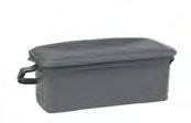 cm Item Number: 847 Lid for mopbox, 2 cm 2 Handle for 40cm mop box, Grey Mop box without lid, 60 cm, Grey Item Number: 84 Håndtag til 40cm moppeboks.