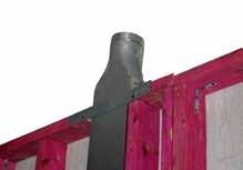 Box Aluminum Periscope In-Wall Periscope/ Dryer Vent Rough-In System 29" to 74" length 26 gauge aluminum