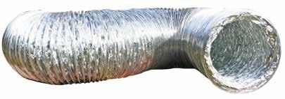 PIPE Pre-treated ends save time and provide secure connections. Thicker pipe means less damage and better airflow. Slotted fittings go over, crimped fittings go into.