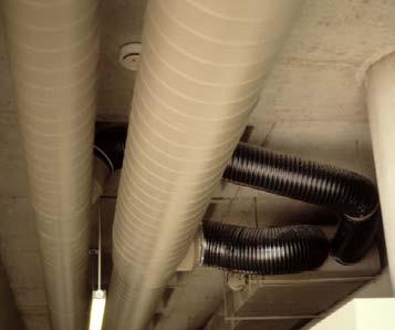 All-Air Dual-Duct Example hot and cold supply air ducts