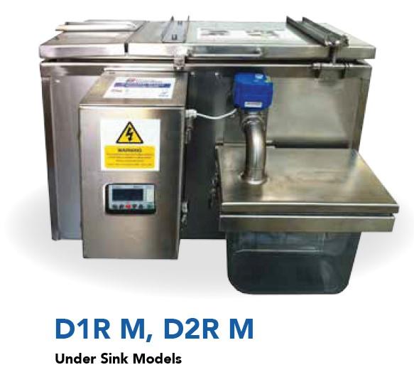 MARINE RANGE Features Automatic grease trap and grease removal units with 12 GPM and 20 GPM flow rates Specific design for under sink installation for point source solutions Removable solids baskets