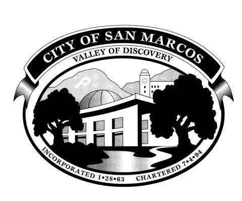 Development Services Tel: 760.744.1050 1 Civic Center Drive Fax: 760.591.4135 San Marcos, CA 92069-2918 Web: www.san-marcos.net Mr.