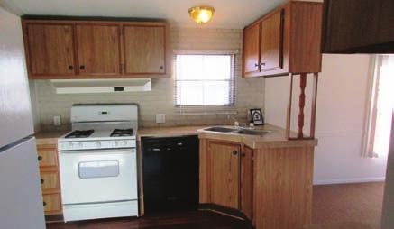 Also includes storage shed, window treatments, central air, ceiling fan and more! Ref #SF420 $51,200 3 bed/2 bath 1,248 sq. ft.