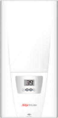 76 Zip InLine DEX, DEX12 & DBX Electronic Instantaneous Water Heaters for Single or Multiple Outlets Features and benefits All models The most energy efficient way of directly heating water