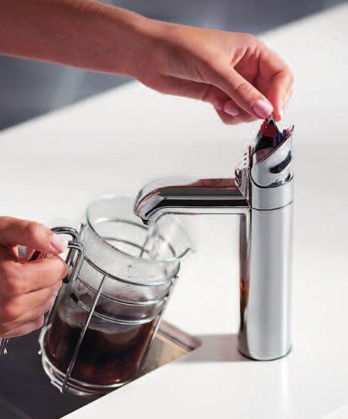 Zip HydroTap Boiling and chilled filtered water Features & benefits Provides boiling and chilled filtered water instantly from a single tap. Saves time with staff waiting for a kettle to boil.