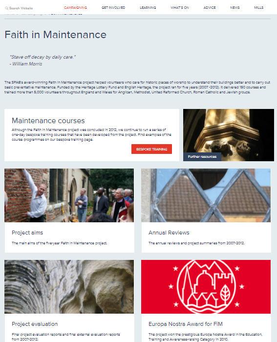 to other sites Downloads www.spab.org.uk Is there support available after the course?