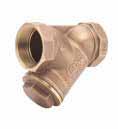 Y-STRAINERS Bronze Y-Strainers (cont.) Size Configuration Model No.