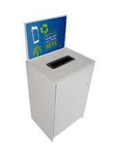 Composter Battery Recycler Collect-All Bin Cell-Drop Container PDC