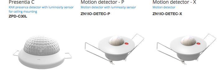 SENSORS Motion Detector for WC, Common areas and passage ways with Complete programming freedom on