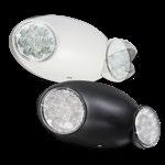 8 EMERGI-LITE PRODUCTS EL-2LED Series Low energy, low maintenance emergency lighting for moderate budget applications Construction UV stabilized thermoplastic body Fully adjustable Cluster LED