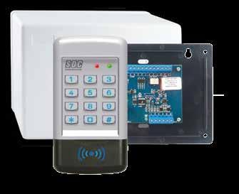 EntryCheck 921P & 924P Digital s x Secure Electronics 921P 924P The SDC 921P and the 924P EntryCheck are indoor/outdoor stand-alone digital keypads with Prox Reader and Controller