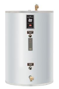Tankless Gas Model The Mid Efficiency Bradford White Infiniti Tankless Water Heater with SRT (Scale Reduction Technology) is a non-condensing model with an input of 199,000 BTU/Hr.
