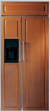 Refrigerator Customization You can call attention to your Monogram refrigerator, using custom panels to