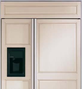 You can further customize models with door handles from a local design center or hardware store.