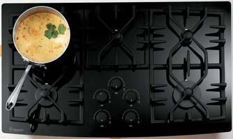 Gas on Glass Cooktops These innovative cooktops combine the cooking performance of gas with the ultimate cleanability of glass.