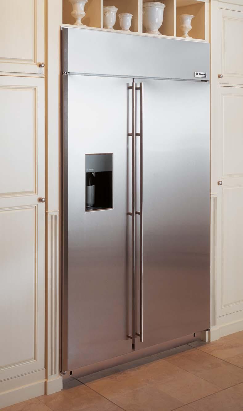 Built-In and Free-Standing Refrigerators Dramatic, subtle, striking. Monogram refrigerators offer so many ways to personalize your home. Choose a style to complement your décor.