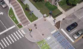 ) Integrate stormwater management Potentially, require new east-west street