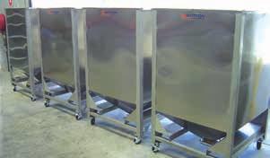 We conform to the highest hygiene standards including welds that do not allow bacterial growth and CIP