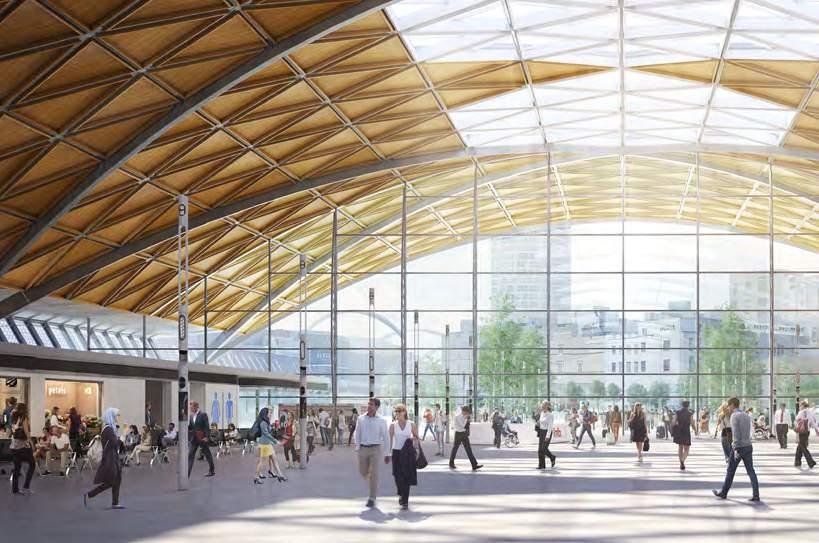 14 Curzon Street Station Internal visualisations of the station The architect has designed the station with six key features in mind, which are: The design is elegant and simple, and is instantly