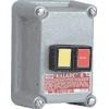 receptacle box with face plate. Includes thermal overload protection. Double pole switch for up to 1 HP, single phase, 60 Hz 115 V/ 50 Hz, 230 V AC motors.
