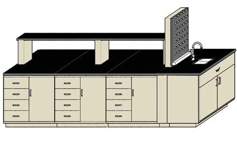 UniLine Casework Groupings Unitized design incorporates our most popular casework groupings to meet your laboratory needs.