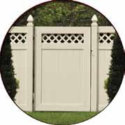 Privacy 456884 - Victorian Straight Topped Privacy T&G Scalloped 456084 -