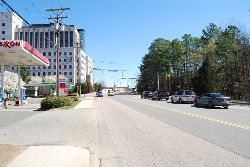 Figure 5-13: Erwin Road near the Research Drive Intersection (Facing East;