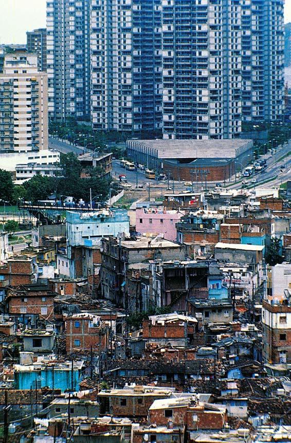 Life Is a Desperate Struggle for the Urban Poor in Less-Developed Countries Slums Extreme Poverty in Rio de Janeiro Slum Squatter