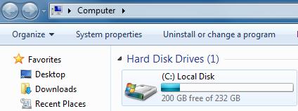 3. Double click on the (C:)Local Disk icon.