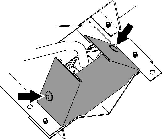 3. Unscrew and remove the injector cover plate from underneath the burner (See figure 39). 4. Support the elbow injector and unscrew the injector nut. 5.