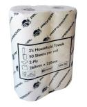 2 PLY 50 SHEETS X 24 ROLLS Size: 260mm x 220mm / 24 Rolls WD 656UP KITCHEN TOWEL IND 2