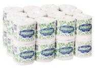 Size: 48 rolls of 500 Sheets per roll 1 Ply WD 410PC SINGLE PLY TOILET PAPER