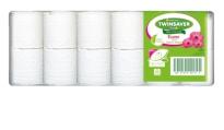 roll 2 Ply WD 423NP TWO PLY TOILET PAPER WRAPPED 48 ROLLS Size: 48 Roll X 350