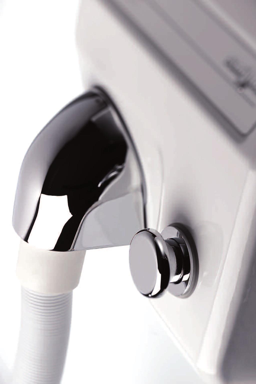 8 WARM AIR HAIR DRYERS Often overlooked at a buildings design stage, the hair dryer is recommended in any changing facility.