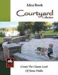 Check Out The Great Tools Available Learn how to install the AB Courtyard Collection Using our How To Install DVD and Courtyard Idea Book, you can design and create beautiful landscapes with the
